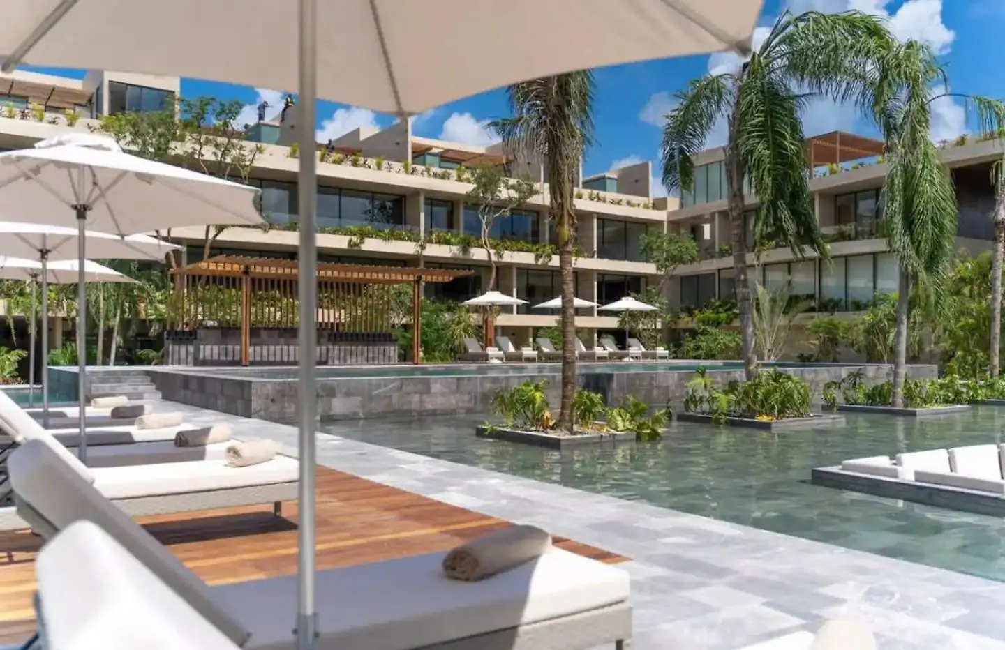 Moderno Departamento Dentro De Mystiq Con Atm Apartment Tulum