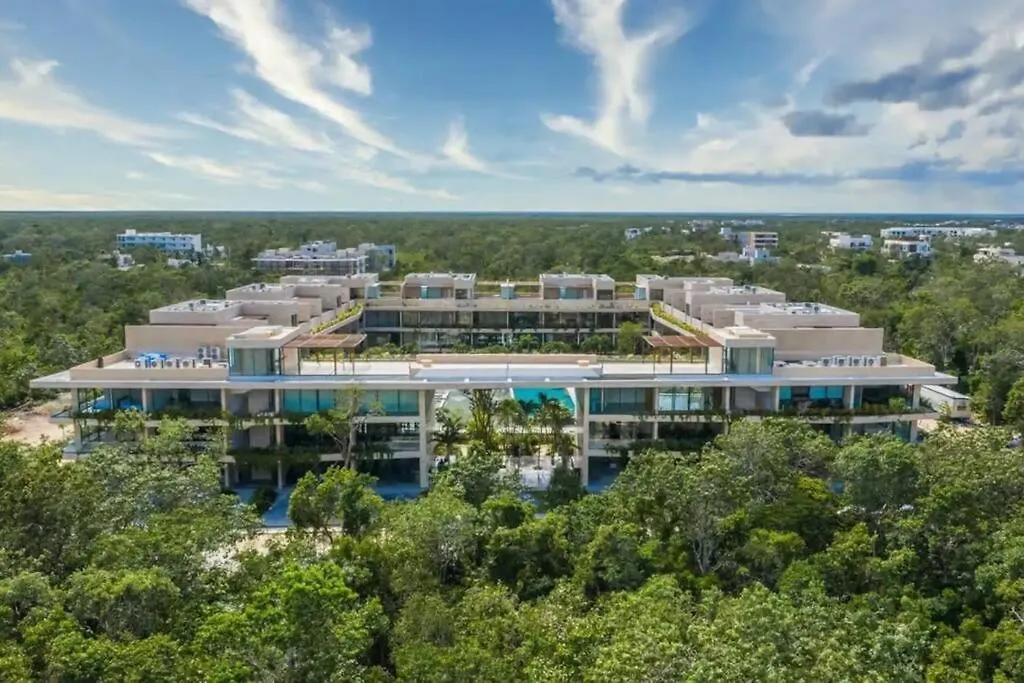 Moderno Departamento Dentro De Mystiq Con Atm Apartment Tulum